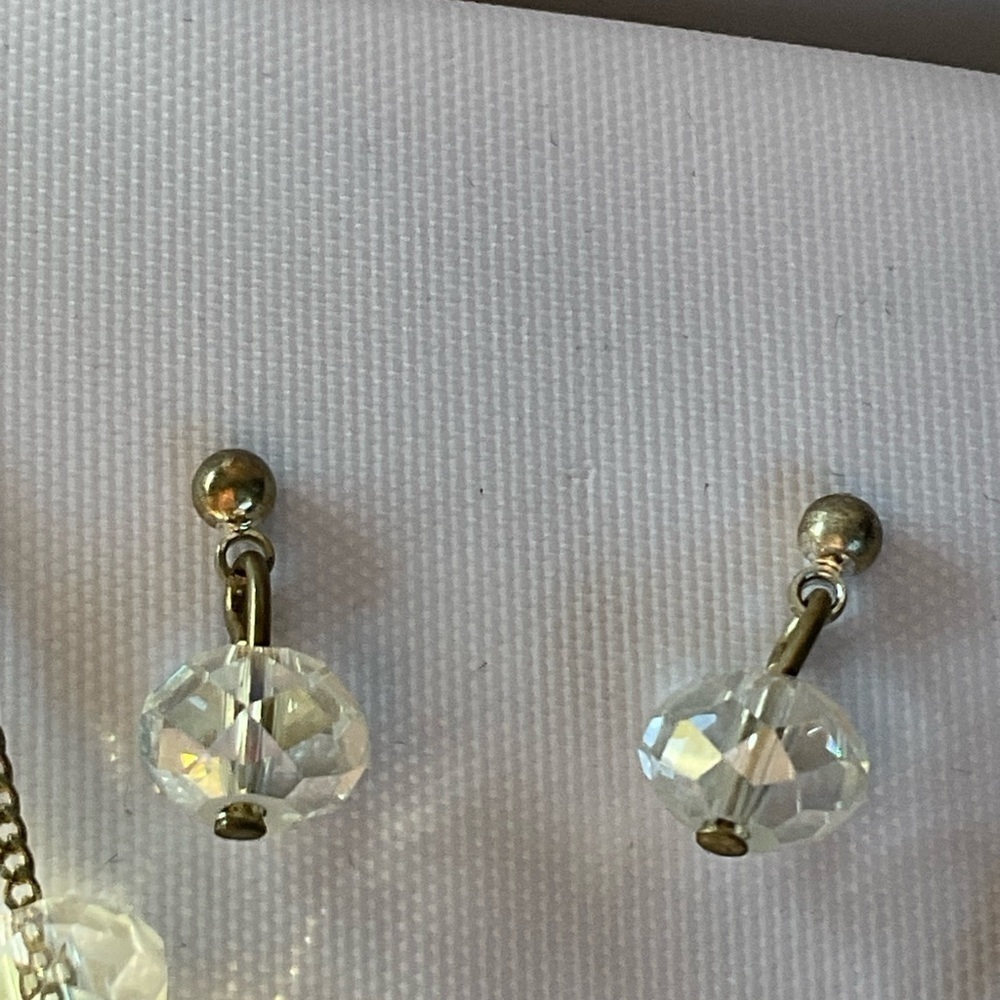 Crystale Swarovski Crystal Necklace Earrings Gift Set in Box - Picture 3 of 5
